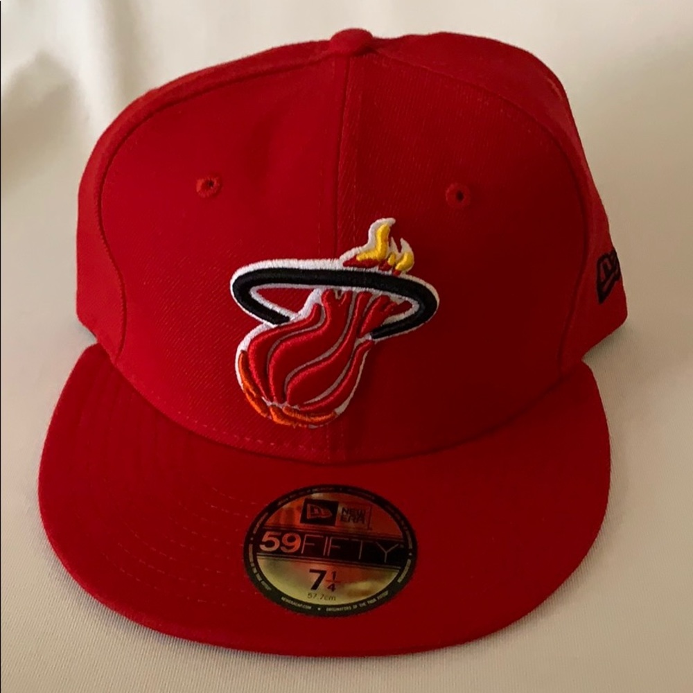 New Era 59Fifty NBA Miami Heat HWC Hat 7 1/4